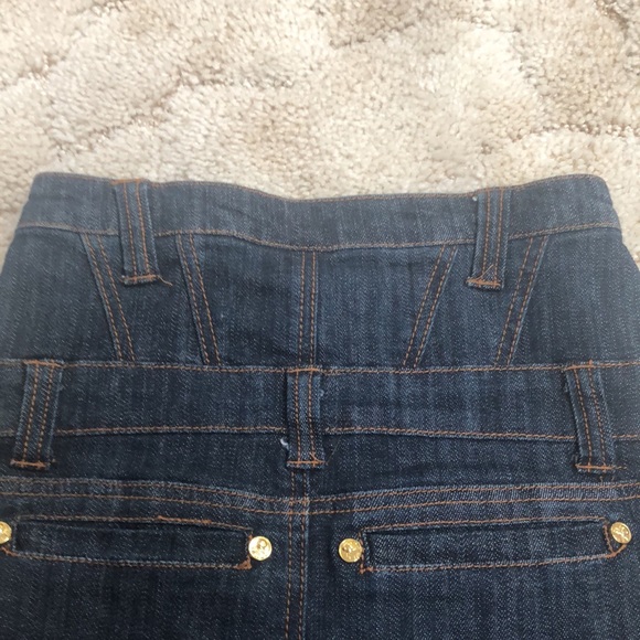 Denim high waist skirt - Picture 7 of 13